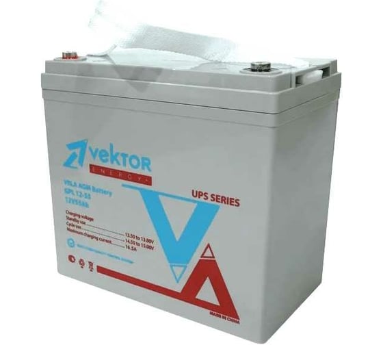 Аккумуляторная батарея GPL 12-55 Vektor Energy 63897 1