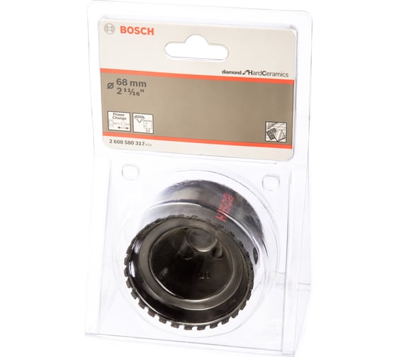 Коронка алмазная по граниту (68х51 мм) Bosch 2608580317