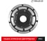 Чашка алмазная двухрядная PRO 100х22.23 мм MOLOT 10020310 1
