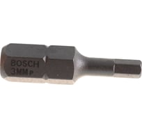 Бита Extra Hart 3 шт. (25 мм; HEX3) Bosch 2607001722