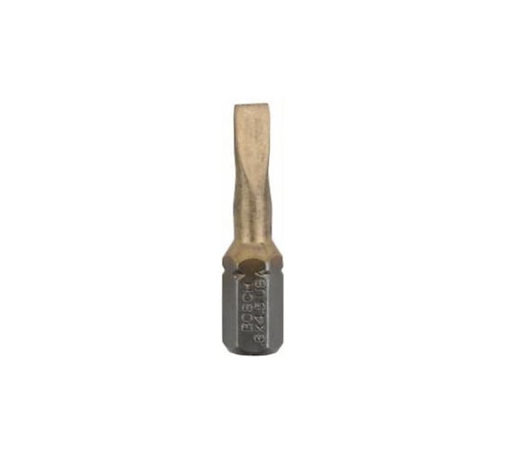 Бита Max Grip 3 шт. (25 мм; S0,6х4,5) Bosch 2607001490 1
