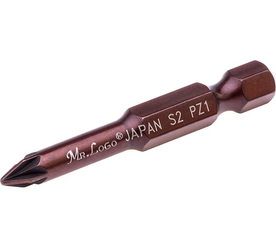 Бита PZ1, 50 мм, сталь - S2, 10 шт Mr. Logo A050PZ1-10