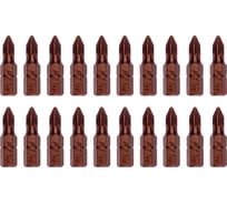Бита PZ1, 25 мм, сталь - S2, 20 шт Mr. Logo C025PZ1-20