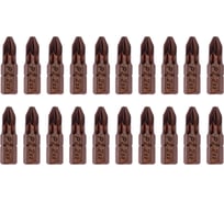 Бита PZ2, 25 мм, сталь - S2, 20 шт Mr. Logo C025PZ2-20