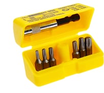 Набор насадок-бит CR-V 7 предметов (yellow) Mr. Logo SD-801B-AT