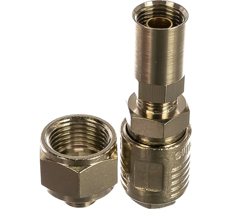 Переходник мама 1/2" - папа 1/4" 1216/7 M1/4*F1/2 GAV 2396
