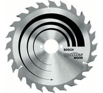 Диск пильный по дереву OPTILINE (200х30 мм; 24T) для ручных циркулярных пил Bosch 2608640618