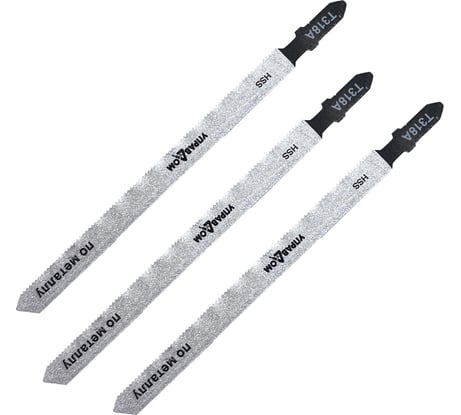 Полотна для электролобзика EU-хвостовик, тип Т318A, 3 шт Управдом 4100002568