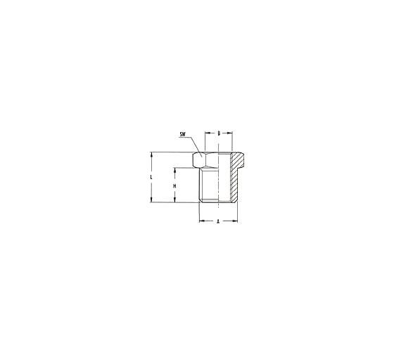 Переходник мама 1/4" - папа 1/2" 1218/6 270/5 M1/2*F1/4 GAV 12012