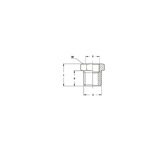 Переходник конус мама 1/2" - папа 3/4" 1217/7 270/9 M3/4*F1/2 GAV 27809