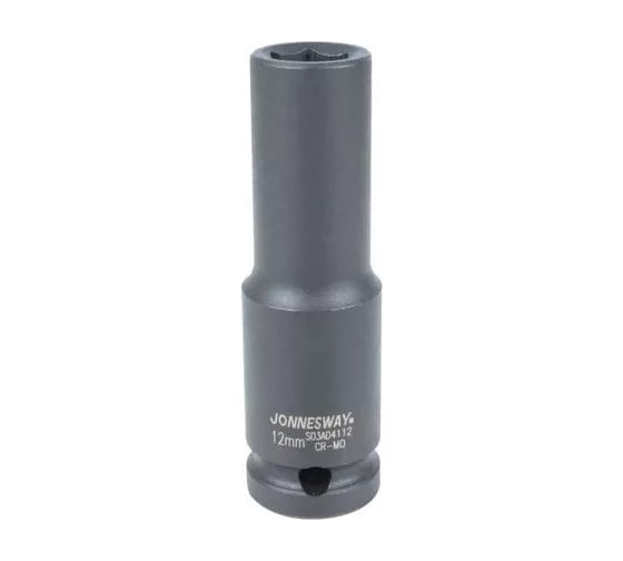 Головка торцевая ударная глубокая (6-гранная; 1/2"DR; 12 мм) Jonnesway S03AD4112 1