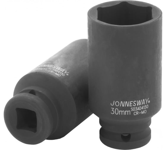 Головка торцевая ударная глубокая (6-гранная; 1/2"DR; 30 мм) Jonnesway S03AD4130