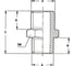 Переходник папа 1/4" - папа 3/8" (блистер) 1222/4 290/6 M1/4*M3/8 GAV 38922 2