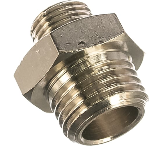 Переходник папа 1/8" - папа 1/4" 1222/2 290/2 M1/8*M1/4 GAV 12017