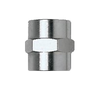 Муфта цилиндрическая мама 1/4" - мама 1/4" (блистер) 1225/3 280/5 F1/4*F1/4" GAV 38918