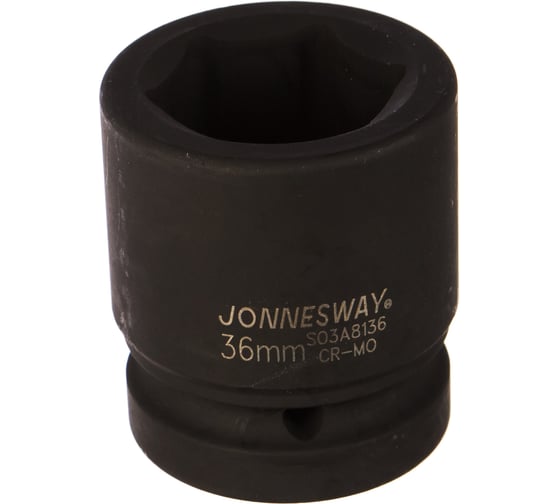 Головка торцевая ударная (6-гранная; 1"DR; 36 мм) Jonnesway S03A8136