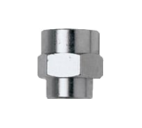 Муфта цилиндрическая мама 3/8" - мама 1/2" 1226/7 F3/8*F1/2" GAV 12031