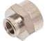 Муфта цилиндрическая мама 1/8" - мама 3/8" (блистер) 1226/3 F1/8*F3/8" GAV 7021550 2