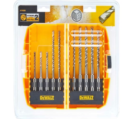 Набор буров SDS+ 10 шт Dewalt DT7935B-QZ 1