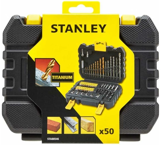 Набор FAMILY сверла и биты 50 шт Stanley STA88546-XJ