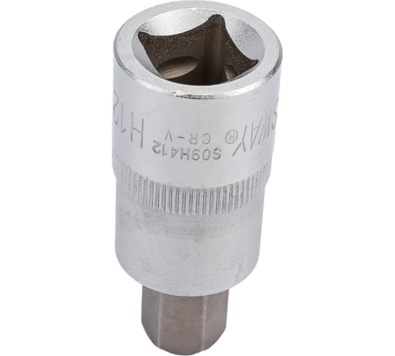 Головка торцевая с шестигранной вставкой "HEX" (1/2"DR; 12 мм; 55 мм) Jonnesway S09H412
