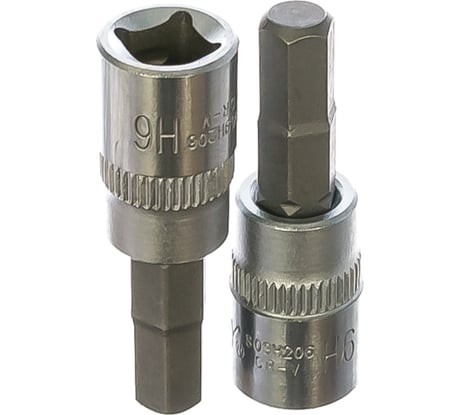 Головка торцевая с шестигранной вставкой "HEX" (1/4"DR; 6 мм; 37 мм) Jonnesway S09H206