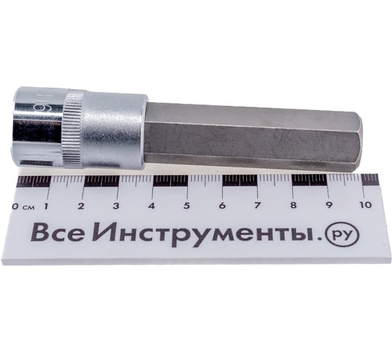 Головка торцевая с шестигранной вставкой "HEX" (1/2"DR; 16 мм; 100 мм) Jonnesway S09H4316