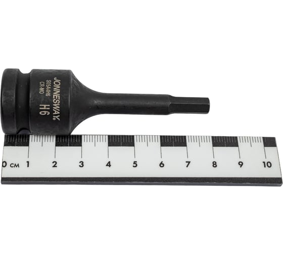 Головка ударная шестигранная (1/2"DR; H6; 78 мм) Jonnesway S05A4H6
