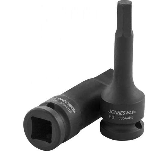 Головка ударная шестигранная (1/2"DR; H8; 78 мм) Jonnesway S05A4H8