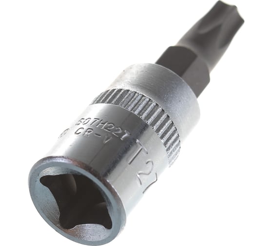 Головка торцевая со вставкой "TORX" (1/4"DR; T-27; 37 мм) Jonnesway S07H227