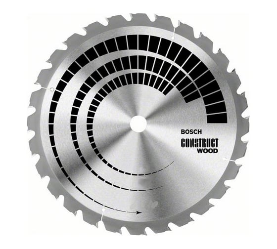 Диск пильный по дереву Construct Wood (300х30 мм; 20T) для циркулярных пил Bosch 2608640690 1