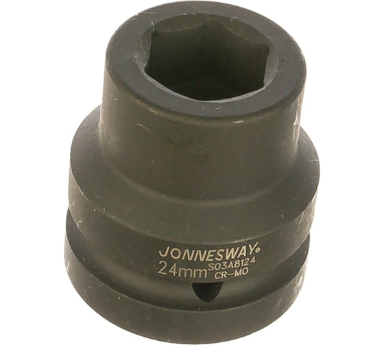 Головка торцевая ударная (6-гранная; 1"DR; 24 мм) Jonnesway S03A8124 1