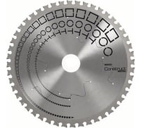 Диск пильный по металлу Construct Metal (254x25.4 мм; 60Т) для торцовочных пил Bosch 2608641725