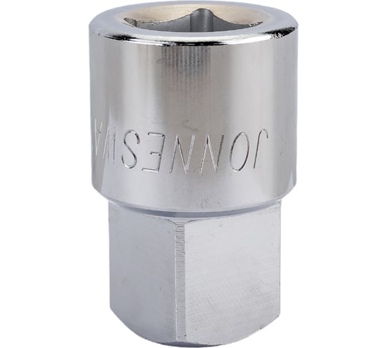 Переходник с F 3/4" DR на M 1" DR для торцевых головок Jonnesway S16H3410