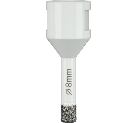 Коронка алмазная по керамограниту 8 мм, M14 на УШМ Diamond Industrial DIDKVP08M14