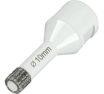 Алмазная коронка по керамограниту 10 мм, M14 на УШМ Diamond Industrial DIDKVP10M14