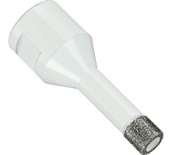 Алмазная коронка по керамограниту 10 мм, M14 на УШМ Diamond Industrial DIDKVP10M14