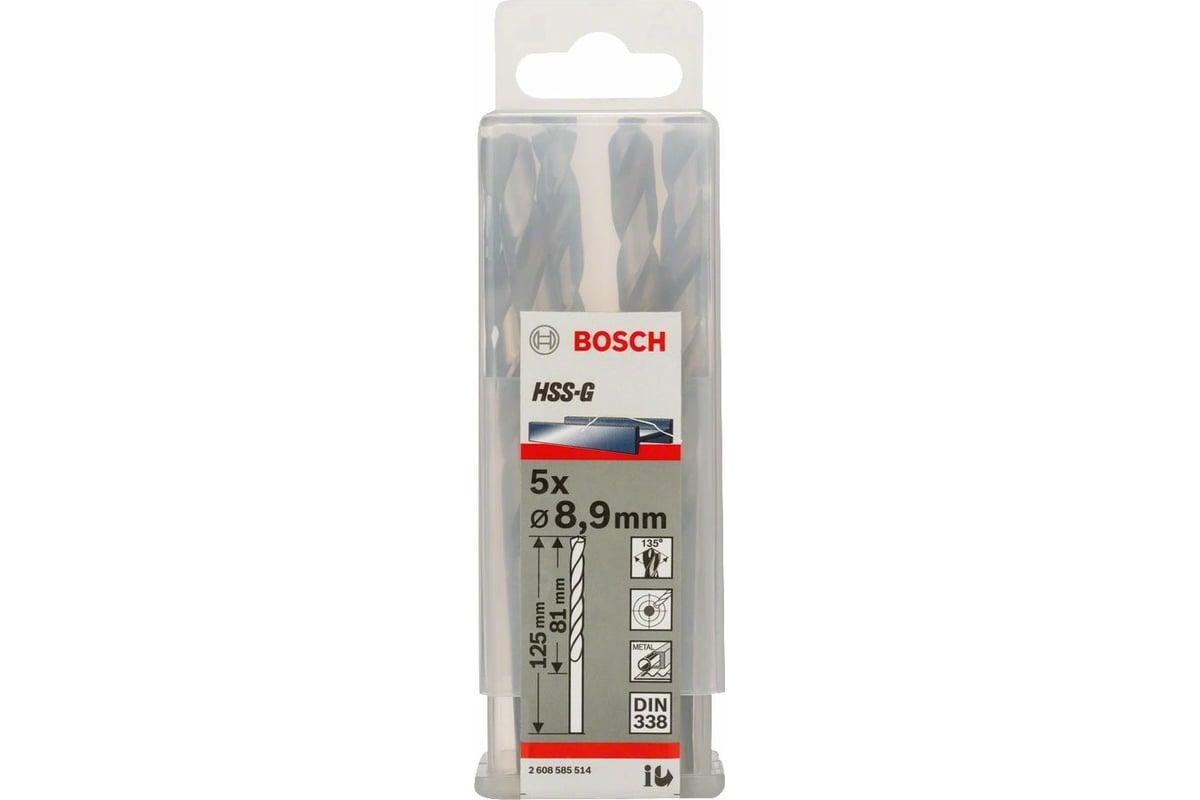 Bosch metal. Сверло Bosch HSS-G 1 мм 10шт. Сверло Bosch HSS-G 1.8 мм 10шт. Сверло Bosch HSS-G 3.8 мм 10шт. Сверло Bosch HSS-G 9 мм.