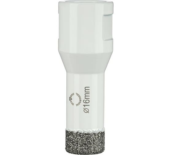 Коронка алмазная по керамограниту 16 мм, M14 на УШМ Diamond Industrial DIDKVP16M14