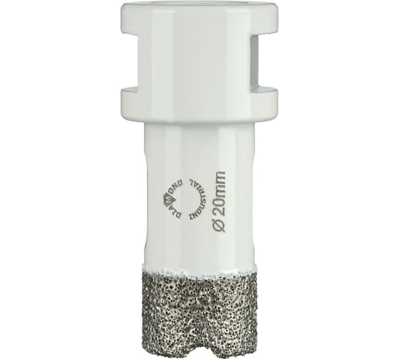 Коронка алмазная по керамограниту 20 мм, M14 на УШМ Diamond Industrial DIDKVP20M14