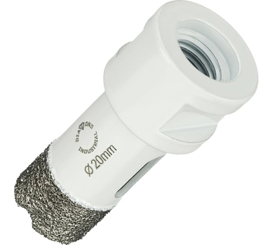 Коронка алмазная по керамограниту 20 мм, M14 на УШМ Diamond Industrial DIDKVP20M14