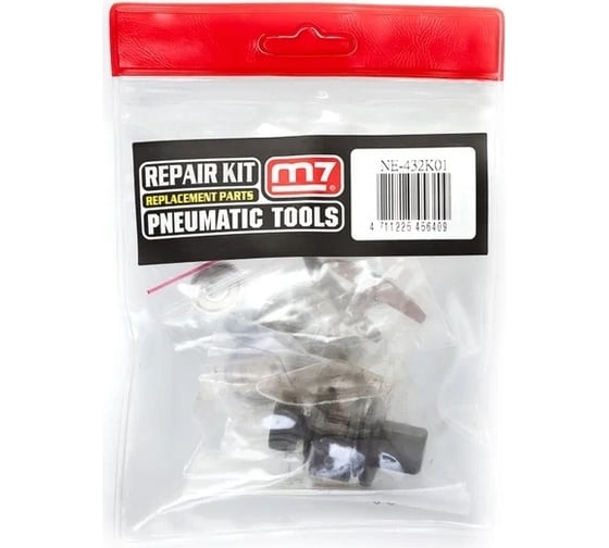 Ремкомплект для пневматической трещотки NE-432, набор MIGHTY SEVEN NE-432K01 1
