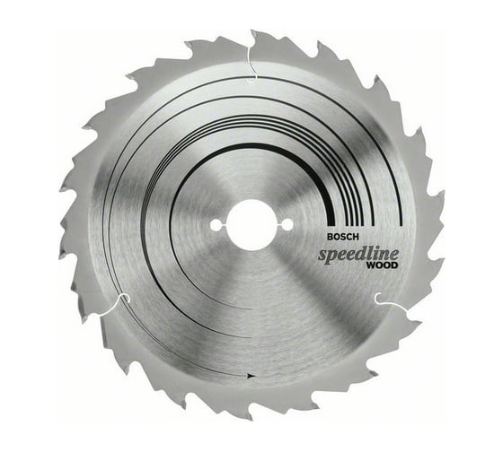 Диск пильный по дереву SPEEDLINE (170х30 мм; 18T) для ручных циркулярных пил Bosch 2608640791