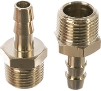 Переходник M3/8" - ёлочка (8 мм) 1233/5 370/6 GAV 15253