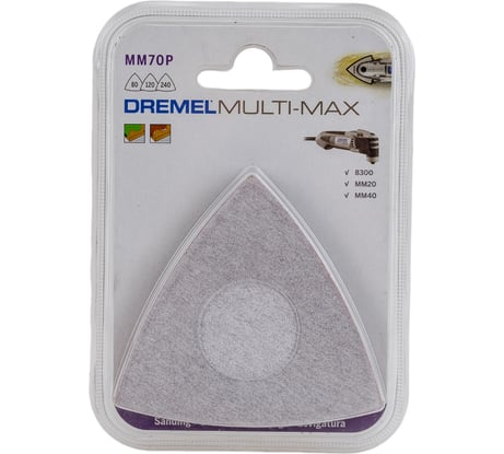 Шлифлист для Multi-Max 6 шт. Dremel 2615M70PJA
