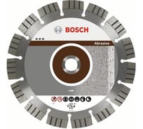 Диск алмазный отрезной Best for Abrasive (180х22.2 мм) для УШМ Bosch 2608602682