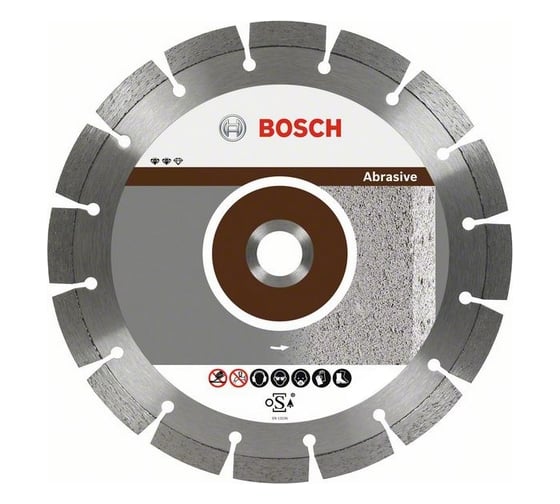 Диск алмазный отрезной Expert for Abrasive (150х22.2 мм) для УШМ Bosch 2608602608 1