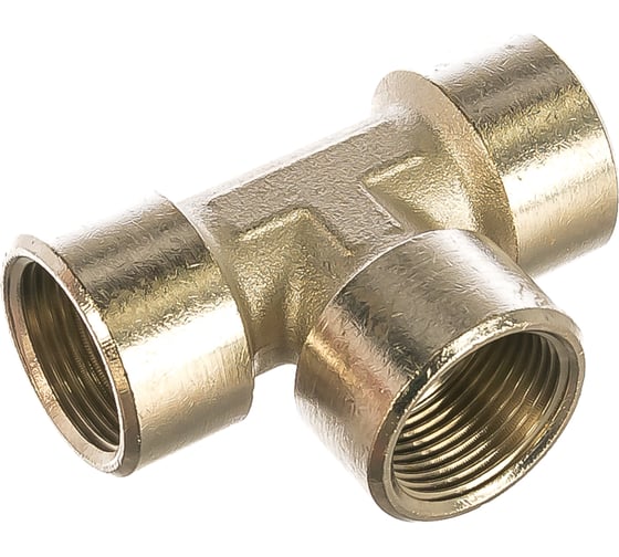 Переходник тройник Т-образный 1251/5 T-FFF 3/4" GAV 31990 1