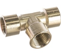 Переходник тройник Т-образный 1251/4 258/4 T-FFF 1/2" GAV 34388