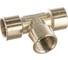 Переходник тройник Т-образный 1251/4 258/4 T-FFF 1/2" GAV 34388 1